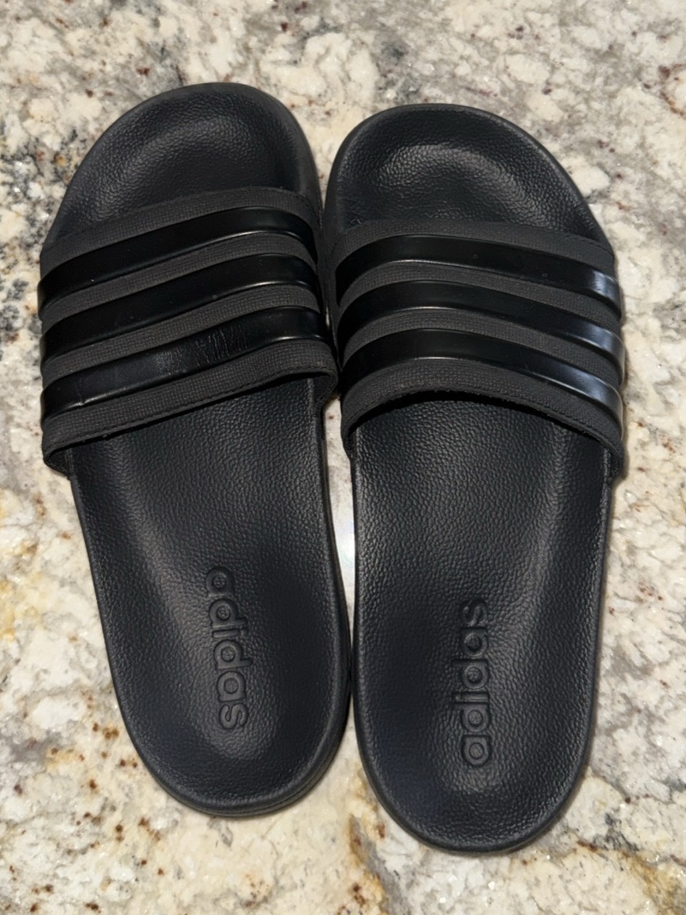 adidas Women’s Black Slides Size 8